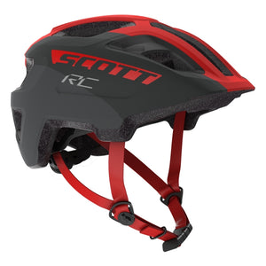 Scott Spunto Junior (ce) Helmet - Grey / Red RC