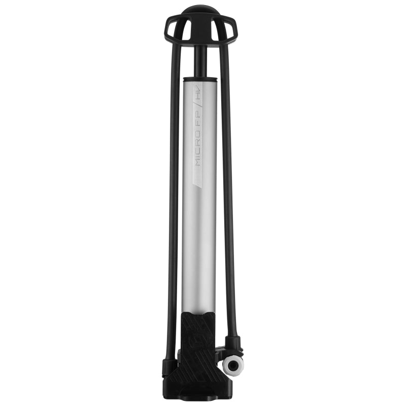 Syncros HV Micro Floor Pump - Satin Grey / Black