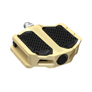 Shimano PD-EF205 Flat Platform Pedals - Gold