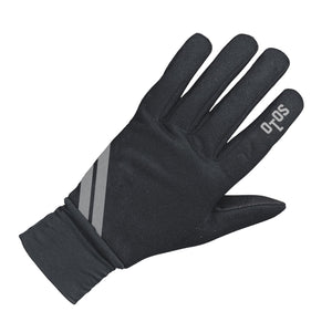 Solo Super Thermal Long Finger Glove - Black