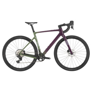 Scott Addict Gravel 40 - Olivine Green / Blackberry Purple