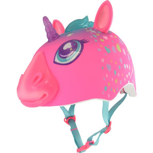 Raskullz Unicorn Usb Led Light Up Helmet 50-54CM - Super Rainbow