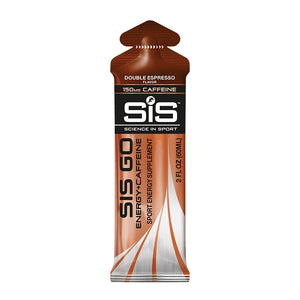 Sis Go Plus Caffeine Gels 60ML Double Espresso