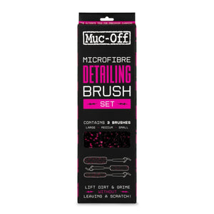 Muc-off Microfibre Detailing Brush Set X 3 21416