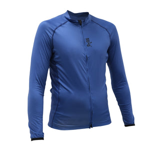 Solo Mens Team L/sl Jersey - Washed Blue