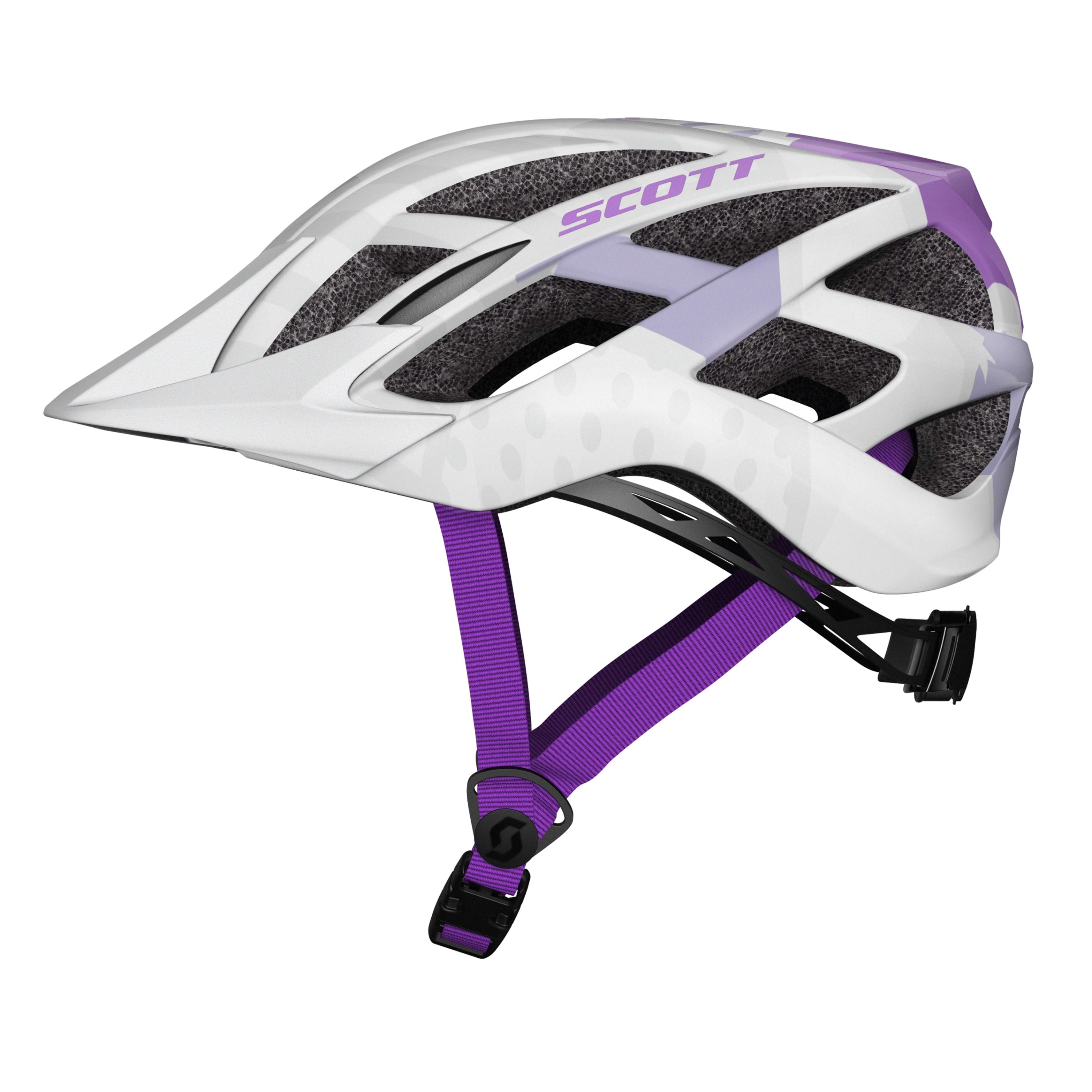 Scott Spunto Helmet - White / Purple