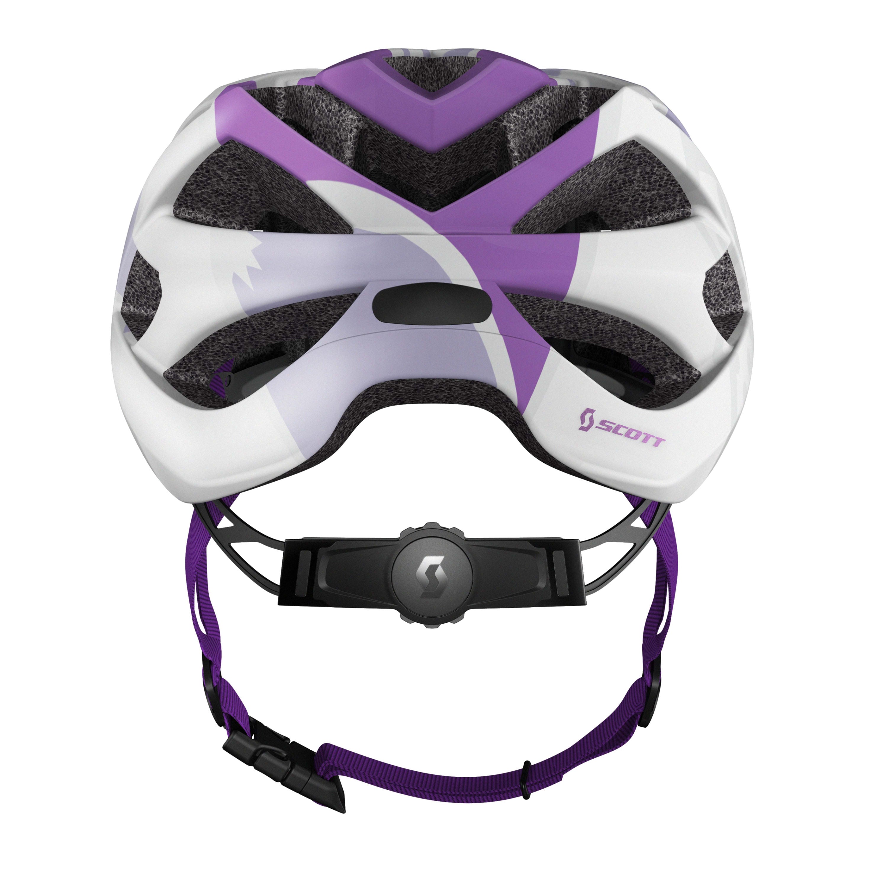 Scott Spunto Helmet - White / Purple