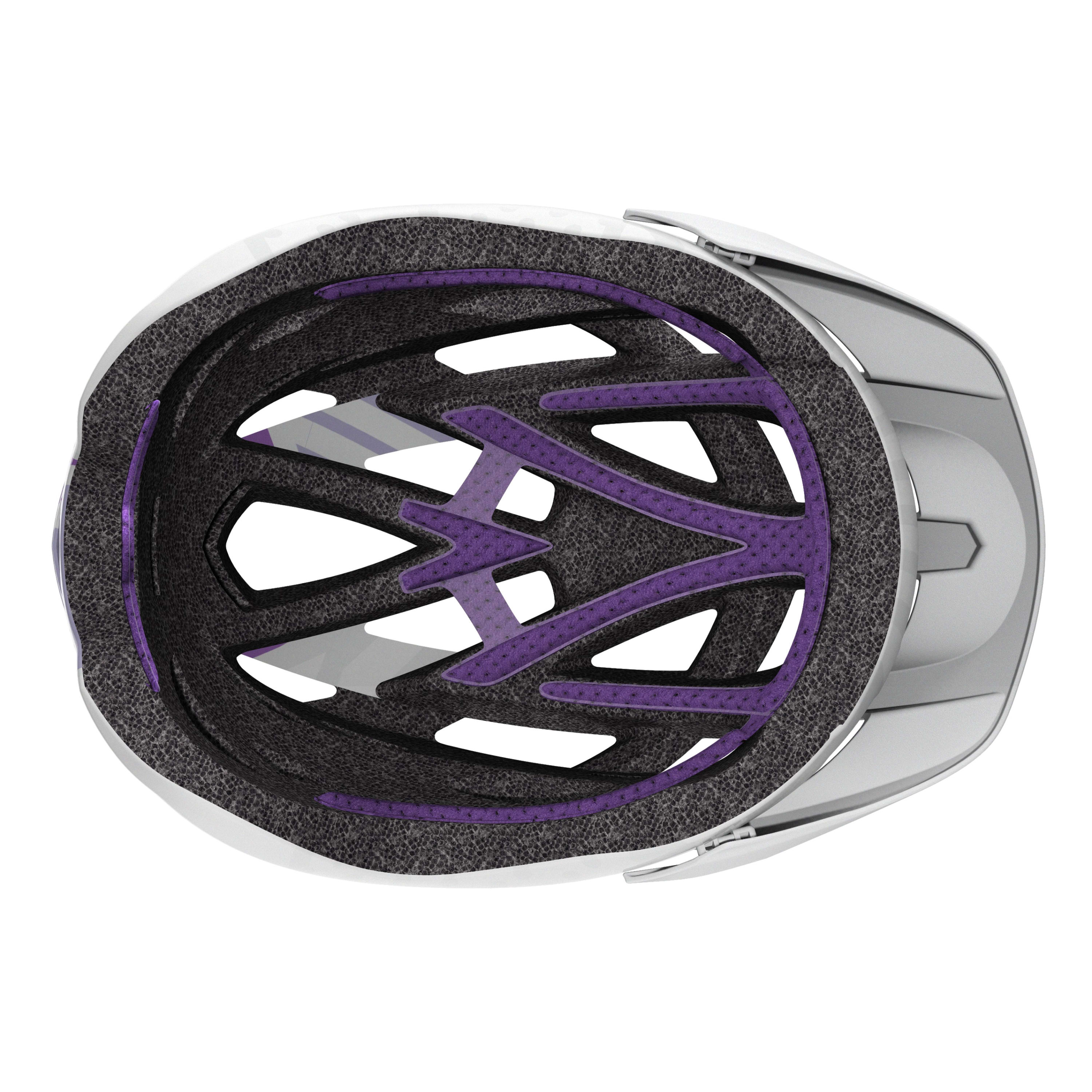 Scott Spunto Helmet - White / Purple