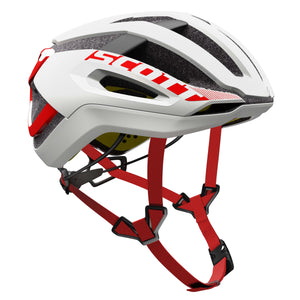 Scott Centric Plus Mips Helmet - White / Red