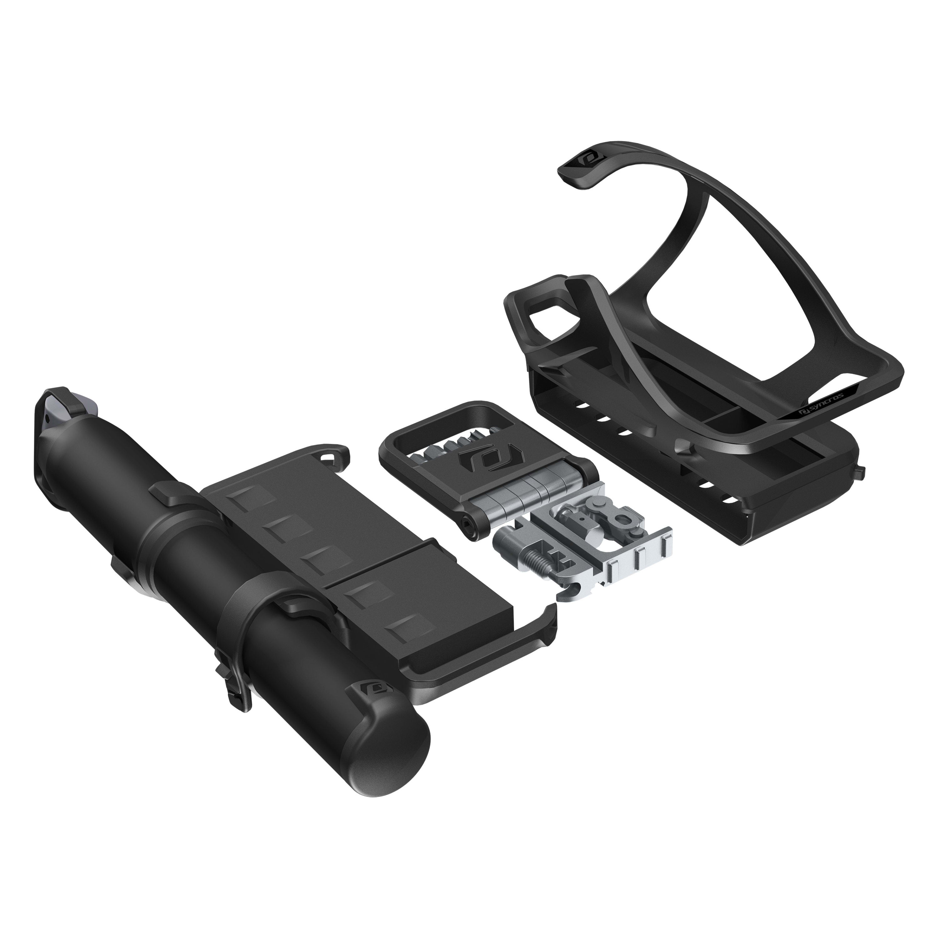 Syncros Matchbox Tailor Cage HV1.5 Integrated Bottle Cage Left - Black