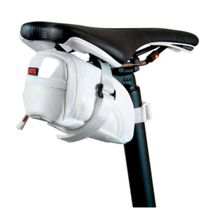 Zero Saddle Bag Velcro Small - White
