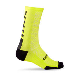 Giro Hrc Plus Merino Socks - Lime / Black