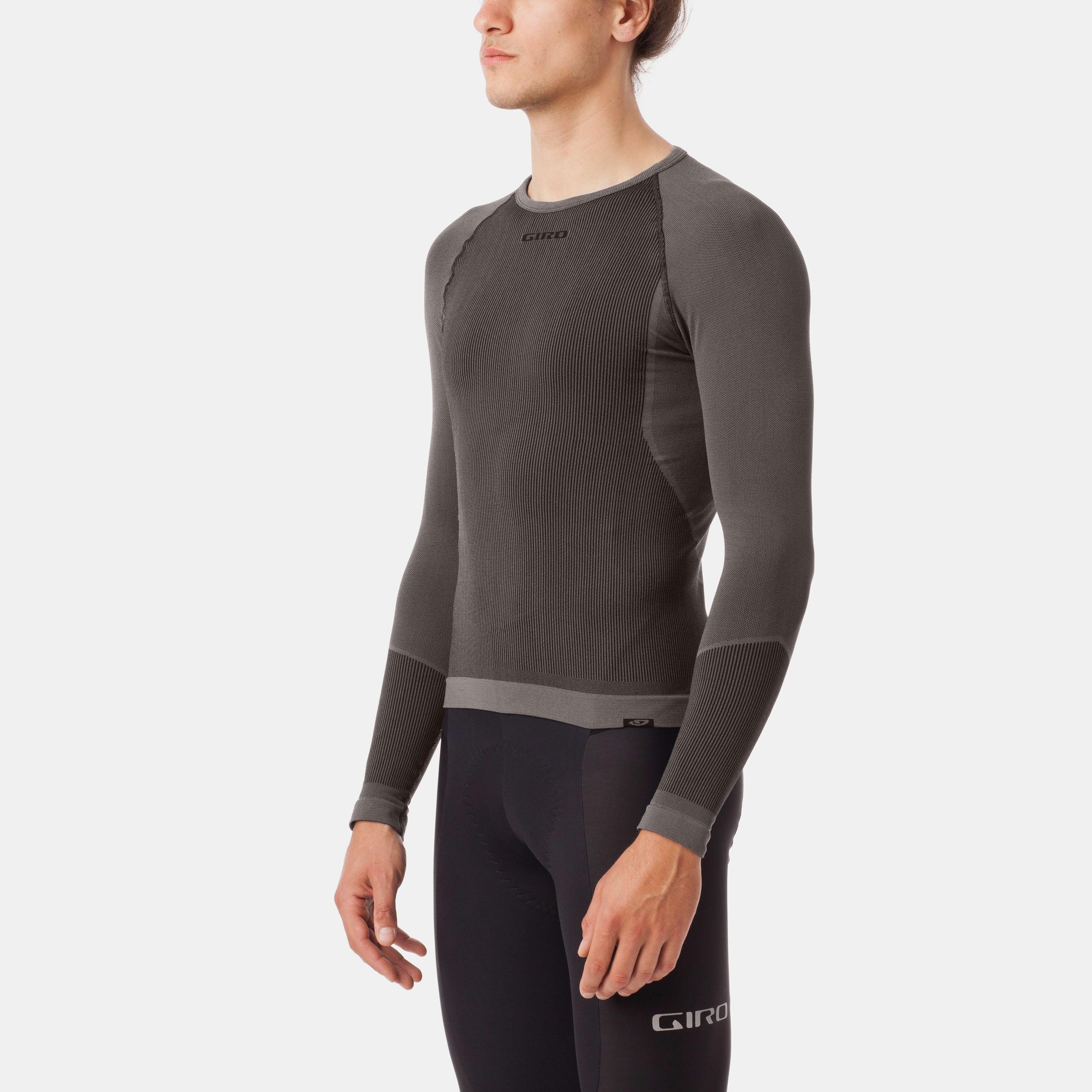 Giro Chrono Base Layer Long Sleeve - Dark Grey
