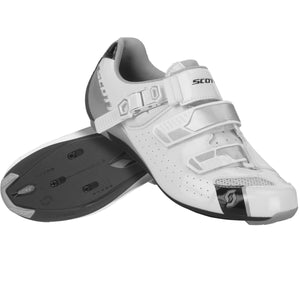 Scott Road Pro Ladies Shoes - Gloss White / Gloss Black