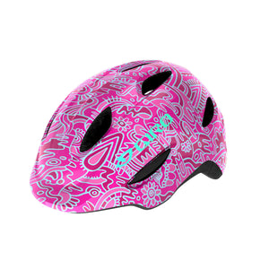 Giro Scamp Youth Helmet - Pink Flowerland