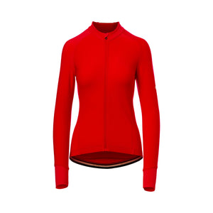 Giro Jersey Chrono Thermal Womens - Vermillion