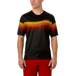 Giro Roust Jersey Mtb Mens - Black / Heatwave