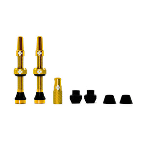 Muc-off Tubeless Valve Kit - Gold