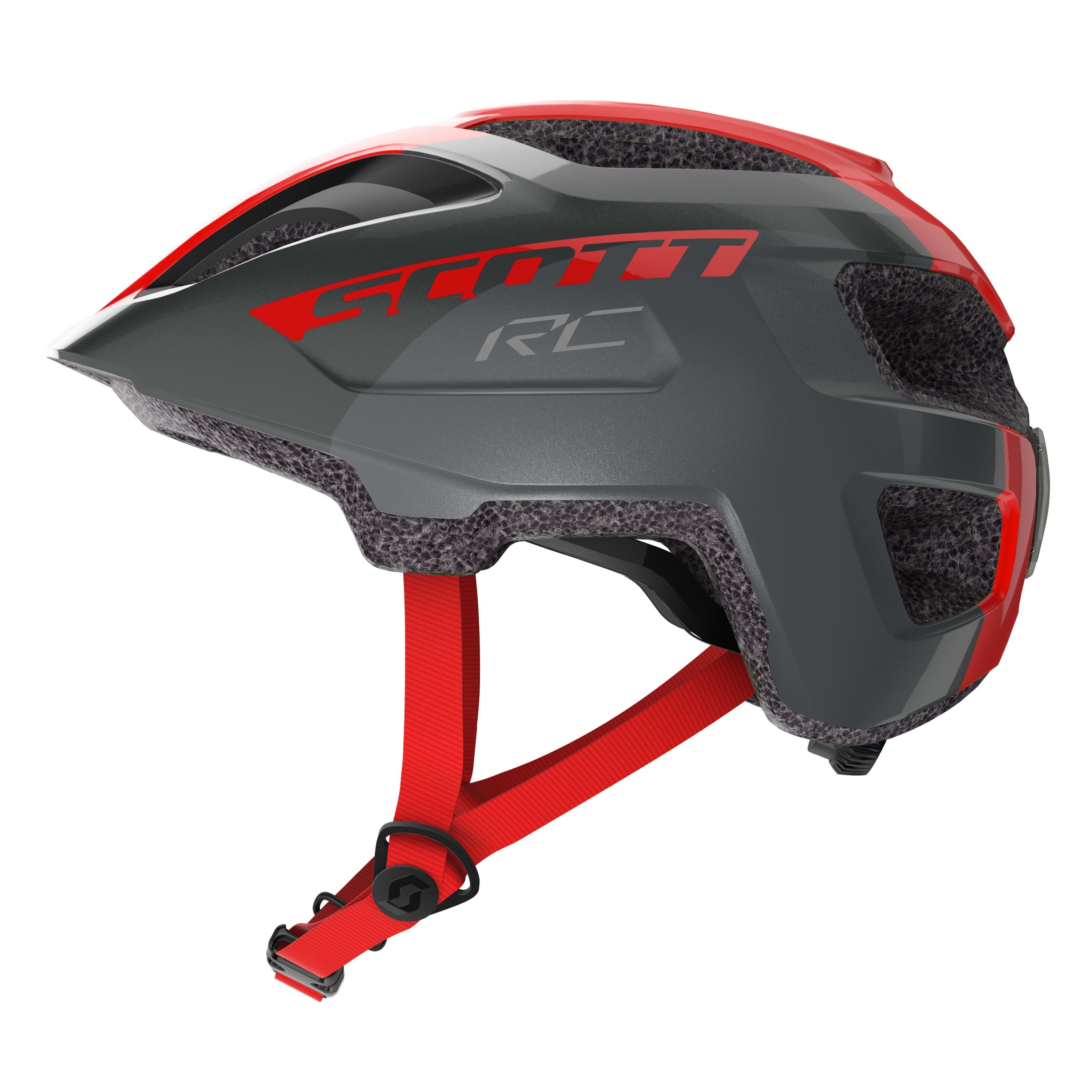 Scott Spunto Junior Helmet 50-56CM - Grey / Red RC
