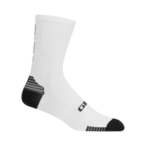 Giro Hrc Plus Grip Socks - White / Black