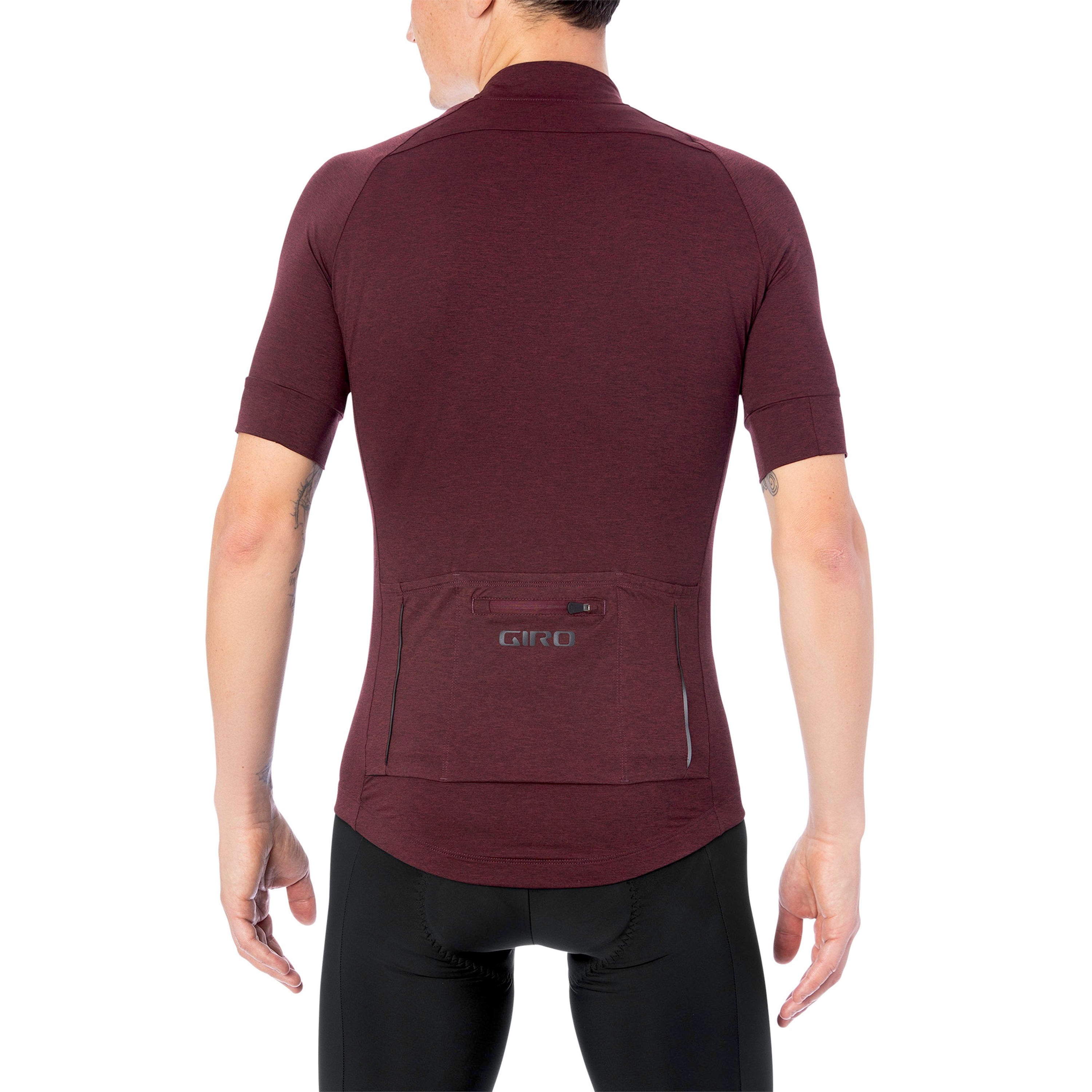 Giro New Road Jersey - OX Blood