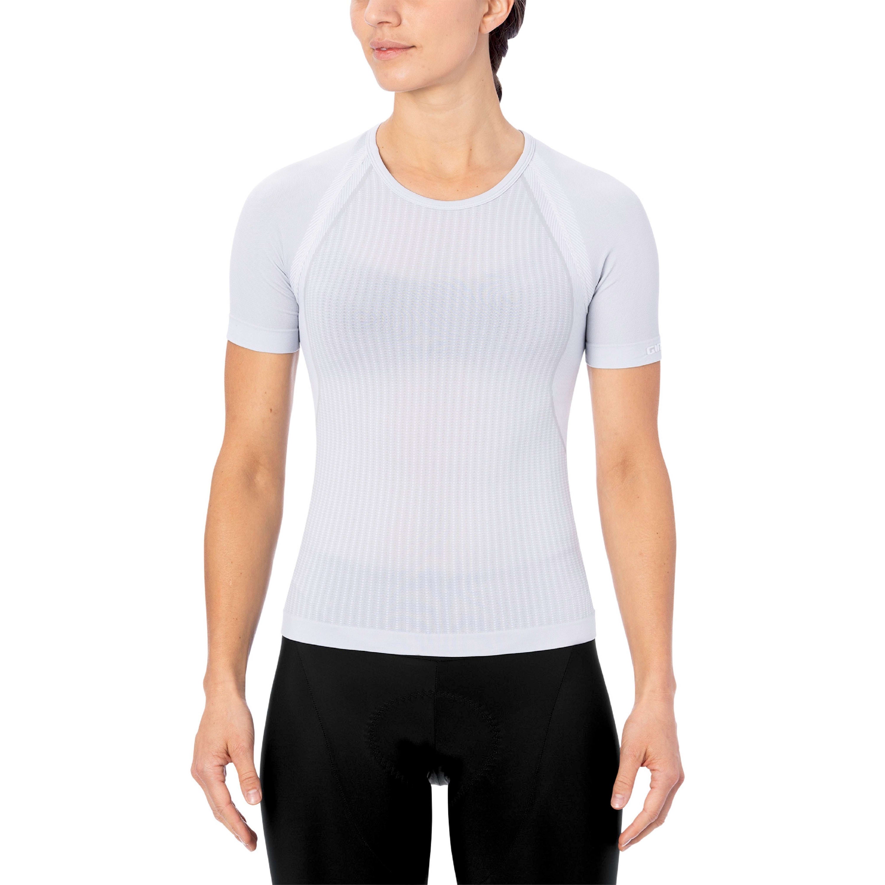 Giro Chrono Base Layer Womens Short Sleeve - White