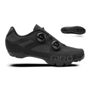 Giro Sector Mtb Shoes - Black / Dark Shadow