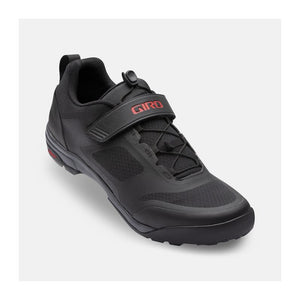 Giro Ventana Fastlace Mens Mtb Shoes - Black / Dark Shadow