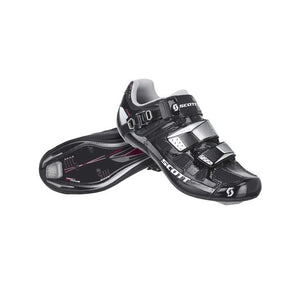 Scott Road Pro Lady Shoes - Black / Gloss White