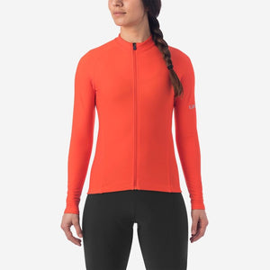 Giro Jersey Chrono Thermal Womens - Vermillion
