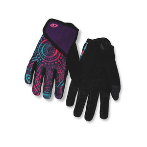 Giro Dnd JR 2 Long Finger Gloves - Purple / Black