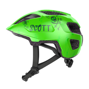 Scott Spunto Kid Helmet (as) 46-52CM - Fluoro Green