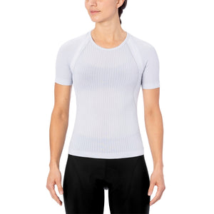 Giro Chrono Base Layer Womens Short Sleeve - White