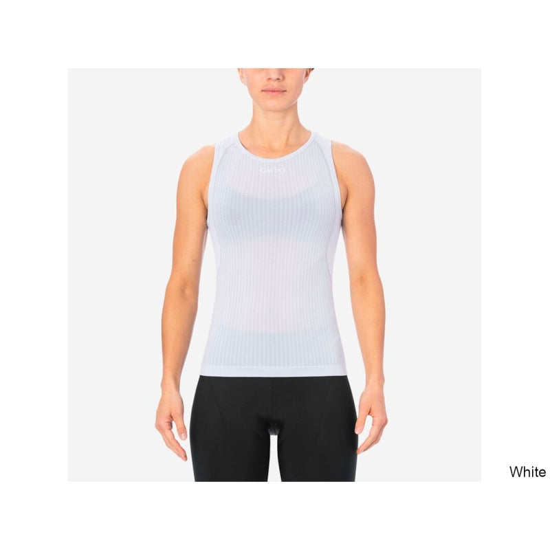 Giro Chrono Base Layer Womens Sleeveless - White