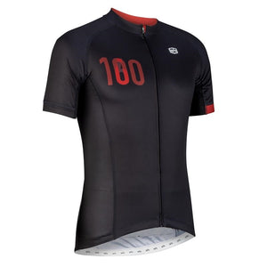 Solo Century Jersey - Black / Red