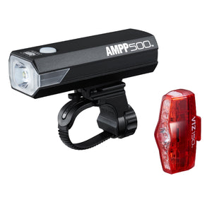 Cateye Ampp 500 Front & Viz 150 Rear Lightset