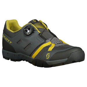Scott Sport Crus-r Boa Shoes - Dark Grey / Yellow