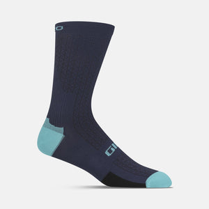 Giro Hrc Team Socks - Phantom Blue / Screaming Teal