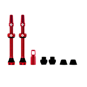 Muc-off Tubeless Valve Kit V2 60MM - Red
