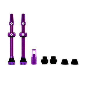 Muc-off Tubeless Valve Kit V2 60MM - Purple
