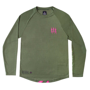 Muc-off Riders Jersey Long Sleeve - Green