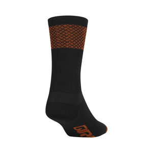 Giro Comp Racer High Rise Heatwave Socks - Black / Bright Red