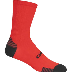 Giro Hrc Plus Grip Socks - Bright Red
