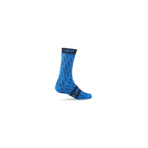 Giro Comp Racer High Rise Socks 6 Inch - Echelon Crystal Blue