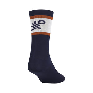 Giro Comp Racer High Rise Heatwave Socks - Midnight Retro