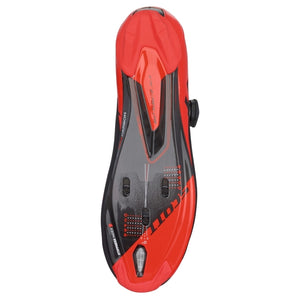 Scott Premium Road Shoes - Black / Neon Red