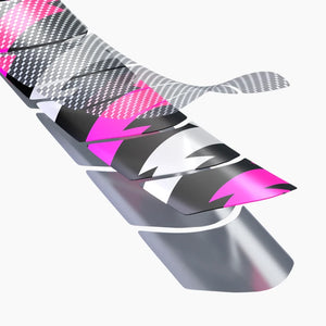 Muc-off Frame Protection Kit Dh/enduro/trail 45-70MM - Fluoro Pink / Bolt