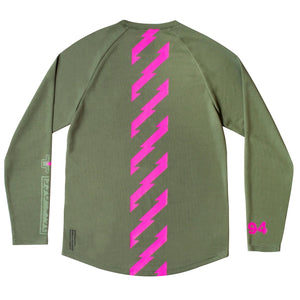 Muc-off Riders Jersey Long Sleeve - Green