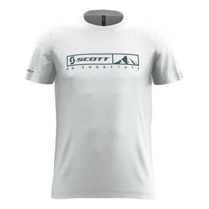 Scott Tee Shirt No Shortcuts - White