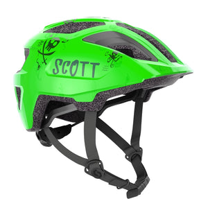 Scott Spunto Kid Helmet (cs) 46-52CM - Fluoro Green